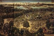 Lucas Cranach The Stag Hunt oil painting on canvas